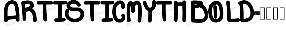 ArtisTicMyth Bold字体转换